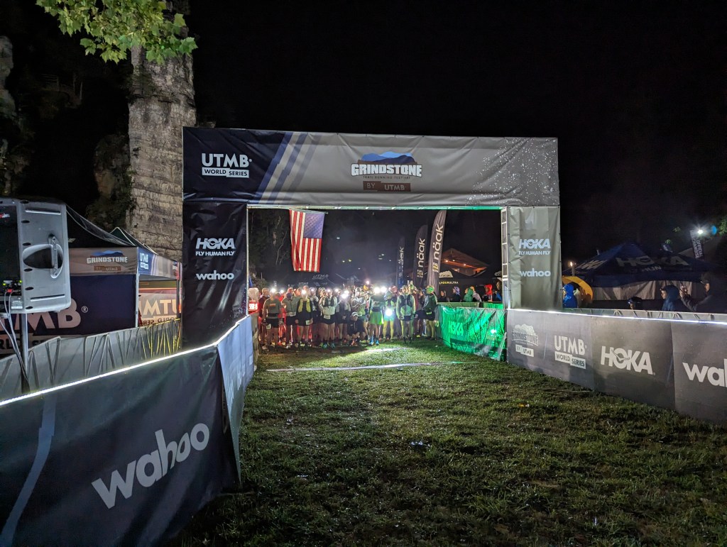 Grindstone 100k start line. 